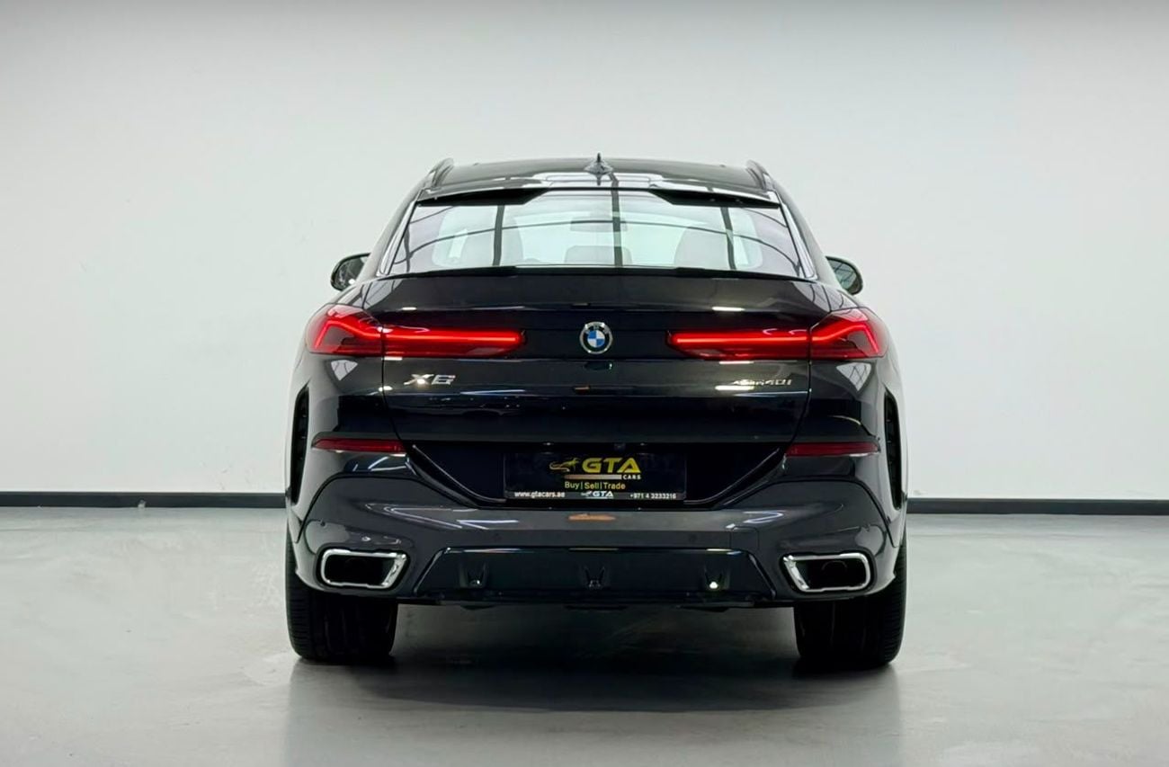 BMW X6 XDRIVE40I M SPORT 2022 BMW X6 xDrive40i M-Sport, 2026 BMW Warranty + Service Pack, Full BMW Service History, GCC