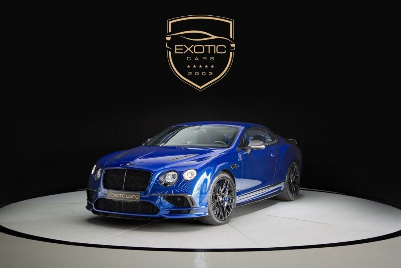Bentley Continental GT Bentley GT Supersports