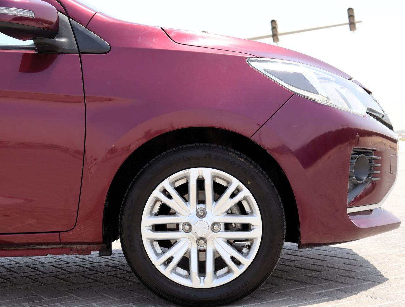 Mitsubishi Attrage GLX Premium 1.2L Mitsubishi Attrage 2022 GCC version in excellent condition, mileage 57,000 kilometr