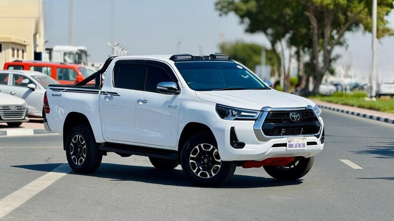 Toyota Hilux 2021| 2.8L DIESEL ENGINE | AT | RHD | HEAVY SPORTS BAR | ROOF MOUNTED LED LIGHTS | DIGITAL AC | ELEC