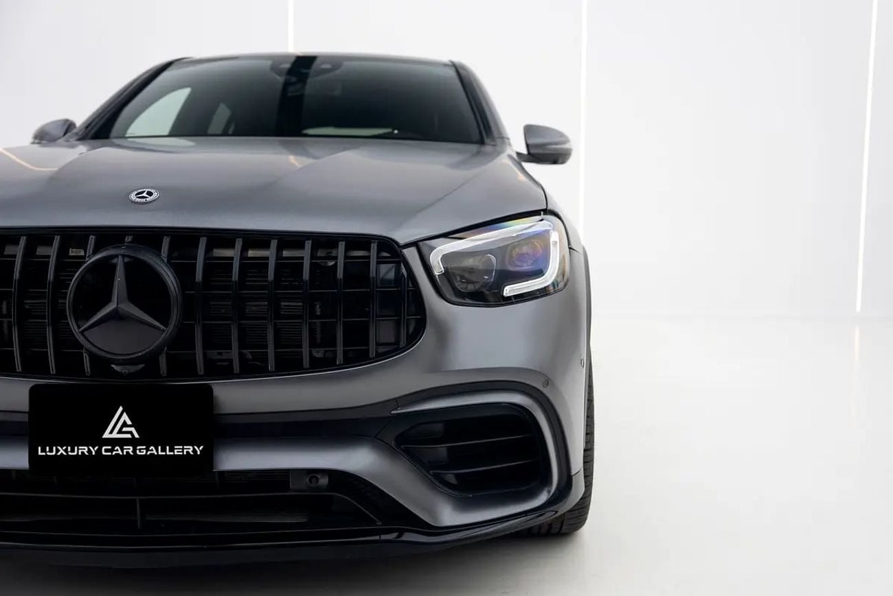 مرسيدس بنز GLC 63 AMG إس 503 HP V8 | MATTE GREY | 21-INCH AMG WHEELS