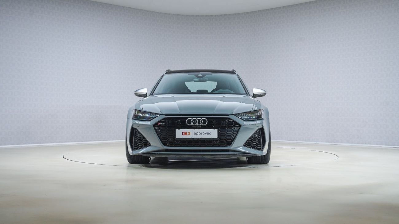 Audi RS6 RS6 TFSI Quattro | AED 5,854 PM | Warranty April 2027 | GCC
