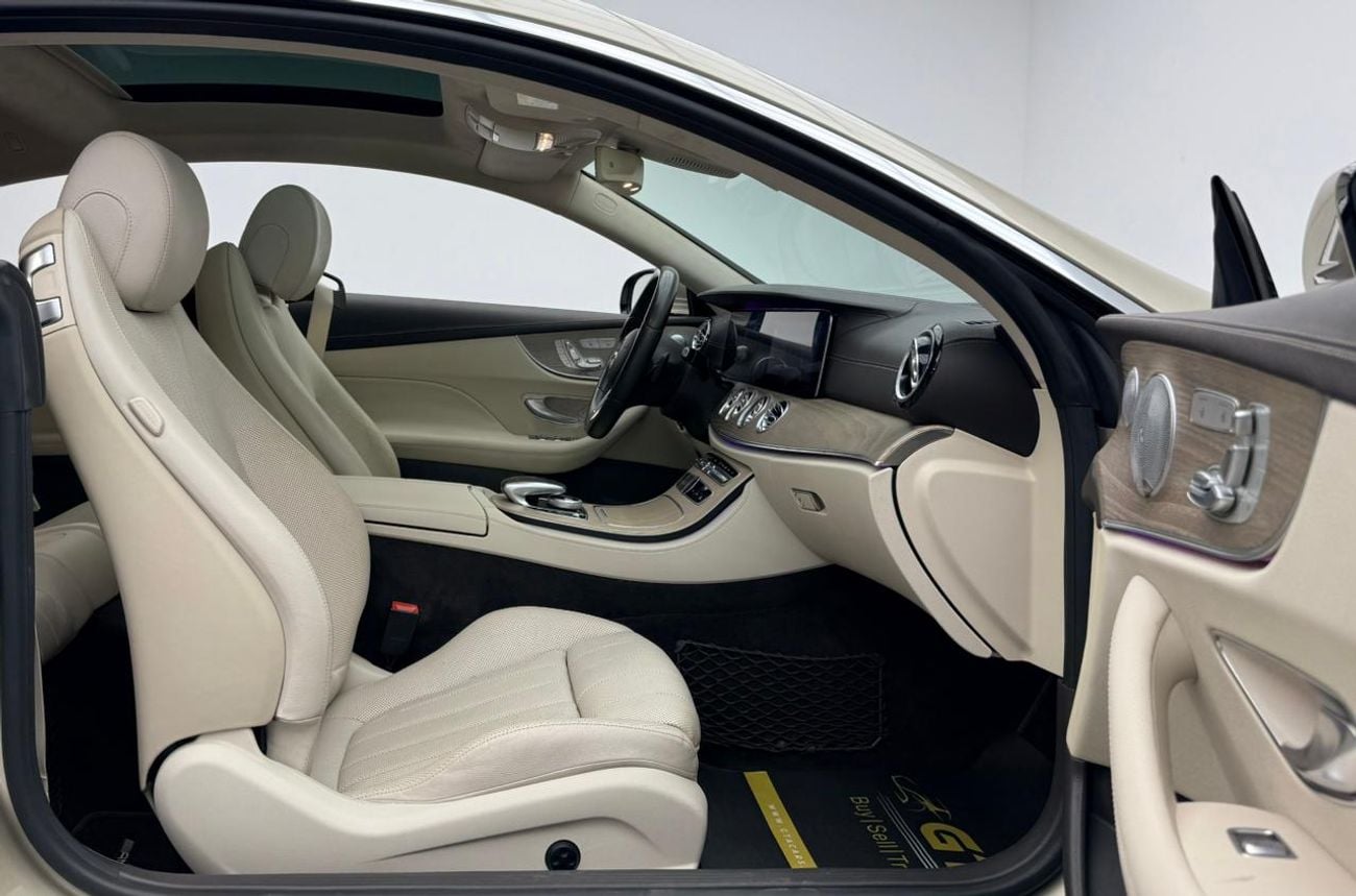 Mercedes Benz E 200 Coupe 2019 Mercedes-Benz E200, Warranty, Service History, GCC