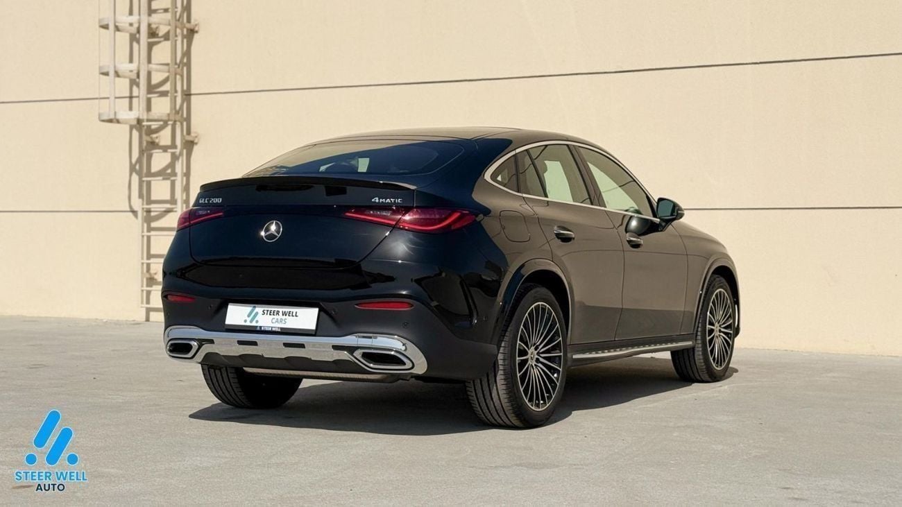 Mercedes-Benz GLC Coupe 200 2026 | GLC 200 Coupe | GCC Specs | 0 KM | Black | 2-Year Warranty | BEST PRICE