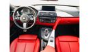 BMW 435i M Sport MODEL 2015 GCC CAR PERFECT CONDITION INSIDE AND OUTSIDE FULL OPTION PANORAMIC ROOF LEATHER S