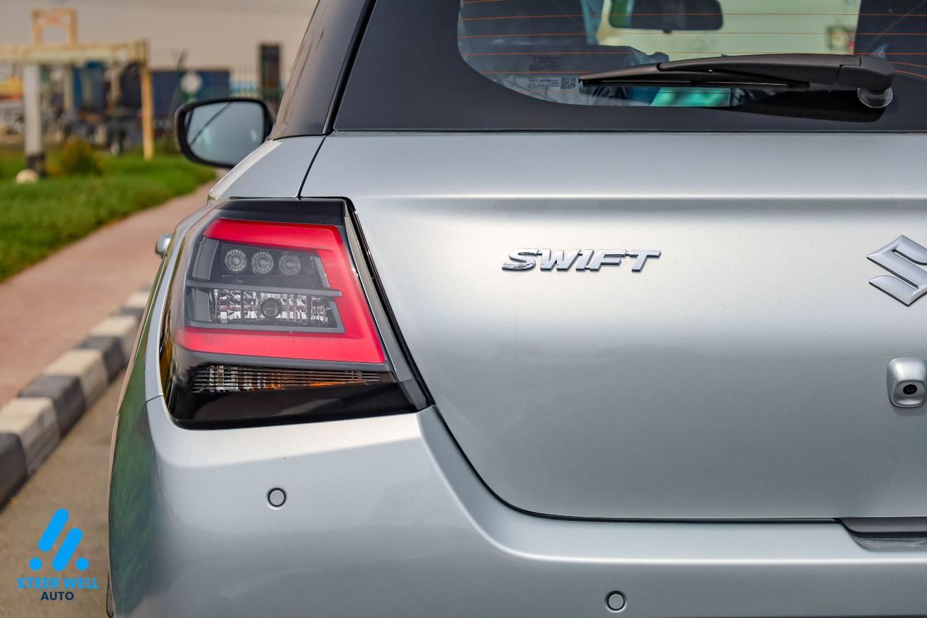 سوزوكي سويفت 2026 GLX 1.2L Smart Hybrid | CVT | | 6 Airbags | LED DRL | Paddle Shifters | 9” Display | BEST PRICE