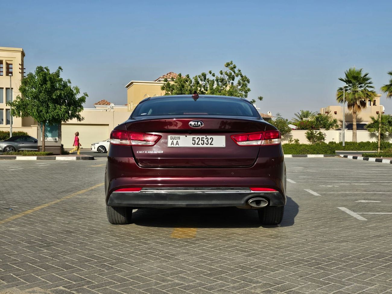 كيا أوبتيما Non accident / US Specs / Blind Sport / RTA Pass