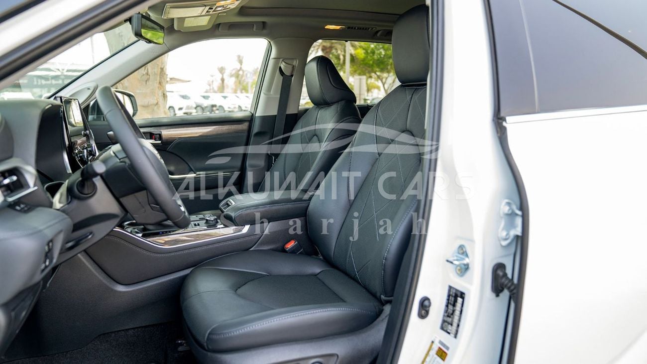 تويوتا هايلاندر TOYOTA HIGHLANDER PLATINUM 2.4P AWD AT MY2023 – WHITE