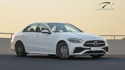 Mercedes Benz C200 PREMIUM PLUS AMG 1.5T RWD GCC 0KM With 2 Years Unlimited Mileage Warranty