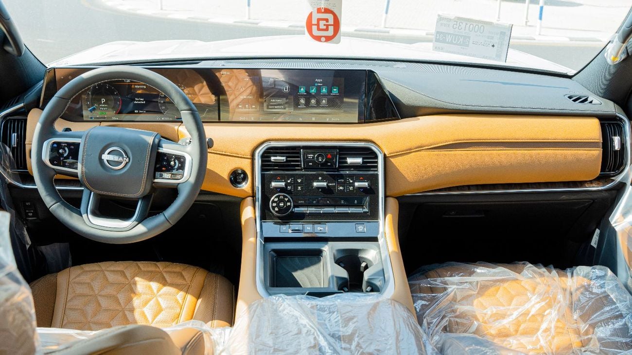 نيسان باترول 2026 Nissan Patrol SE Platinum 3.8L AT Petrol (Silver Black Roof)