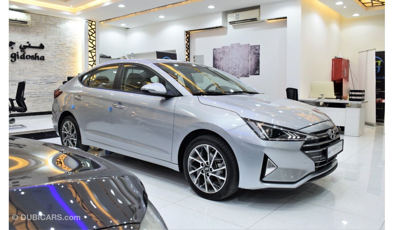Hyundai Elantra GL High EXCELLENT DEAL for our Hyundai Elantra ( 2020 Model! ) in Silver Color! GCC Specs