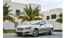 Jaguar XF Agency Warranty and Service Contract! GCC - AED 1,514 PER MONTH - 0% DOWNPAYMENT