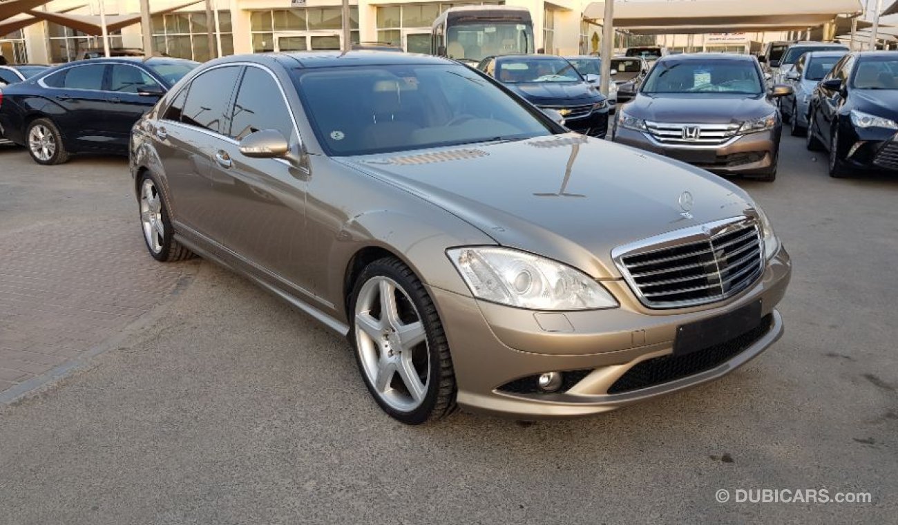 مرسيدس بنز S 500 2009 Full options Gcc specs kit AMG63  clean car