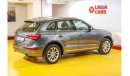 Audi Q5 RESERVED ||| Audi Q5 40 TFSI 2017 GCC under Warranty with Flexible Down-Payment.