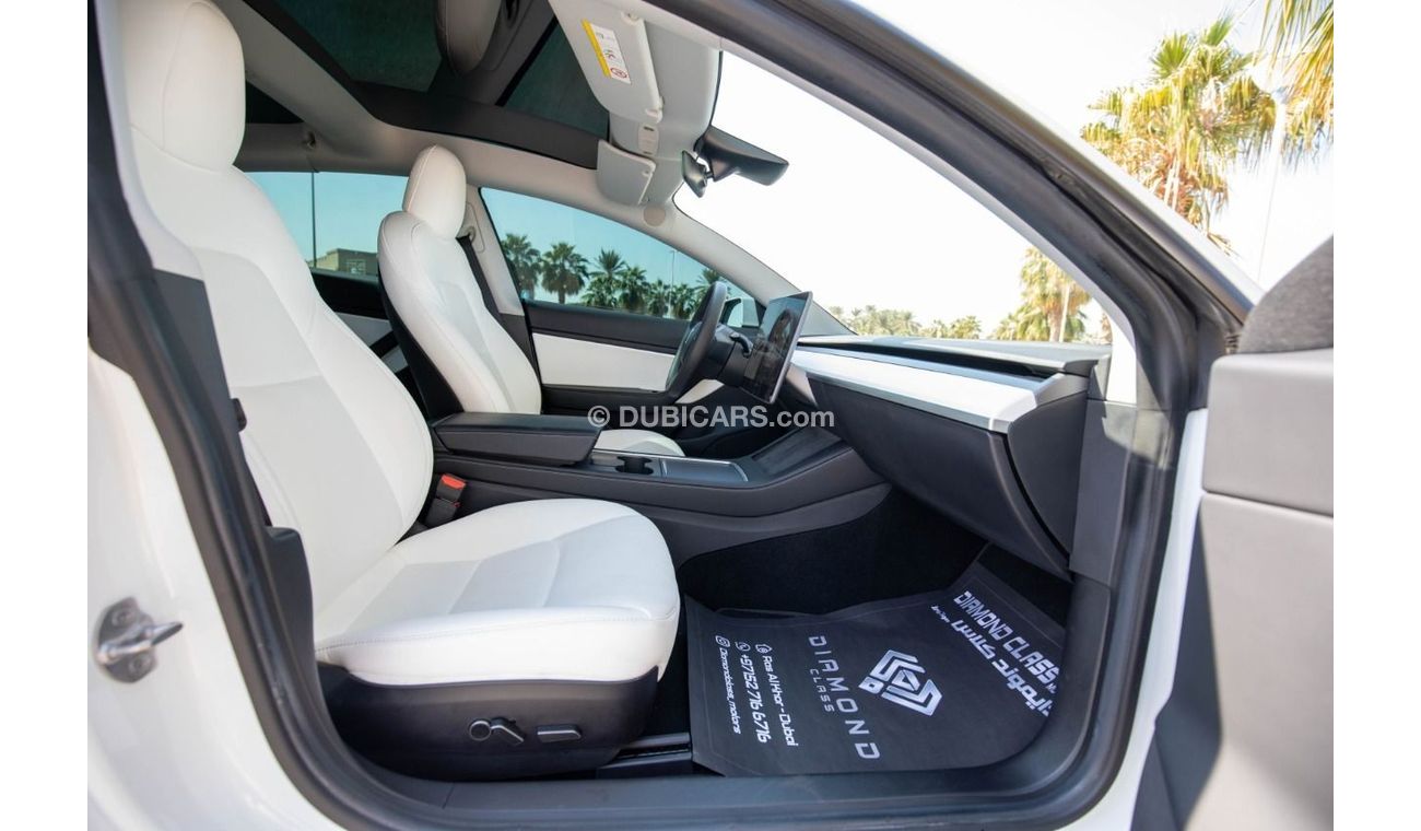Tesla Model 3 TESLA Model 3 Long Range Auto Pilot  White Interior  GCC 2023 Auto pilot Under Warranty