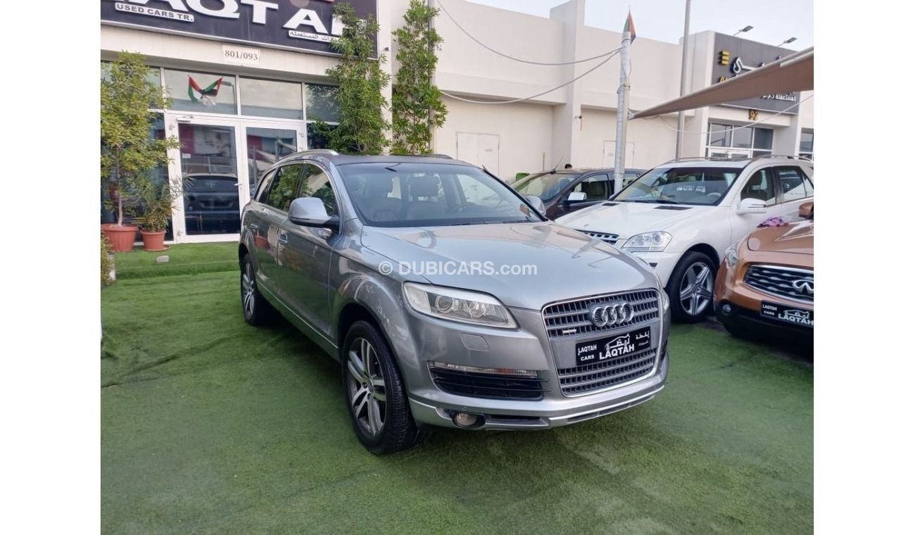 Audi Q7 2009 model, GCC panorama, cruise control, sensor wheels, in excellent condition, you do not need any
