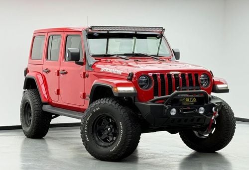 جيب رانجلر Unlimited Sahara 3.6L 2021 Jeep Wrangler Sahara Unlimited, 1 year Warranty, Full Service History, GC