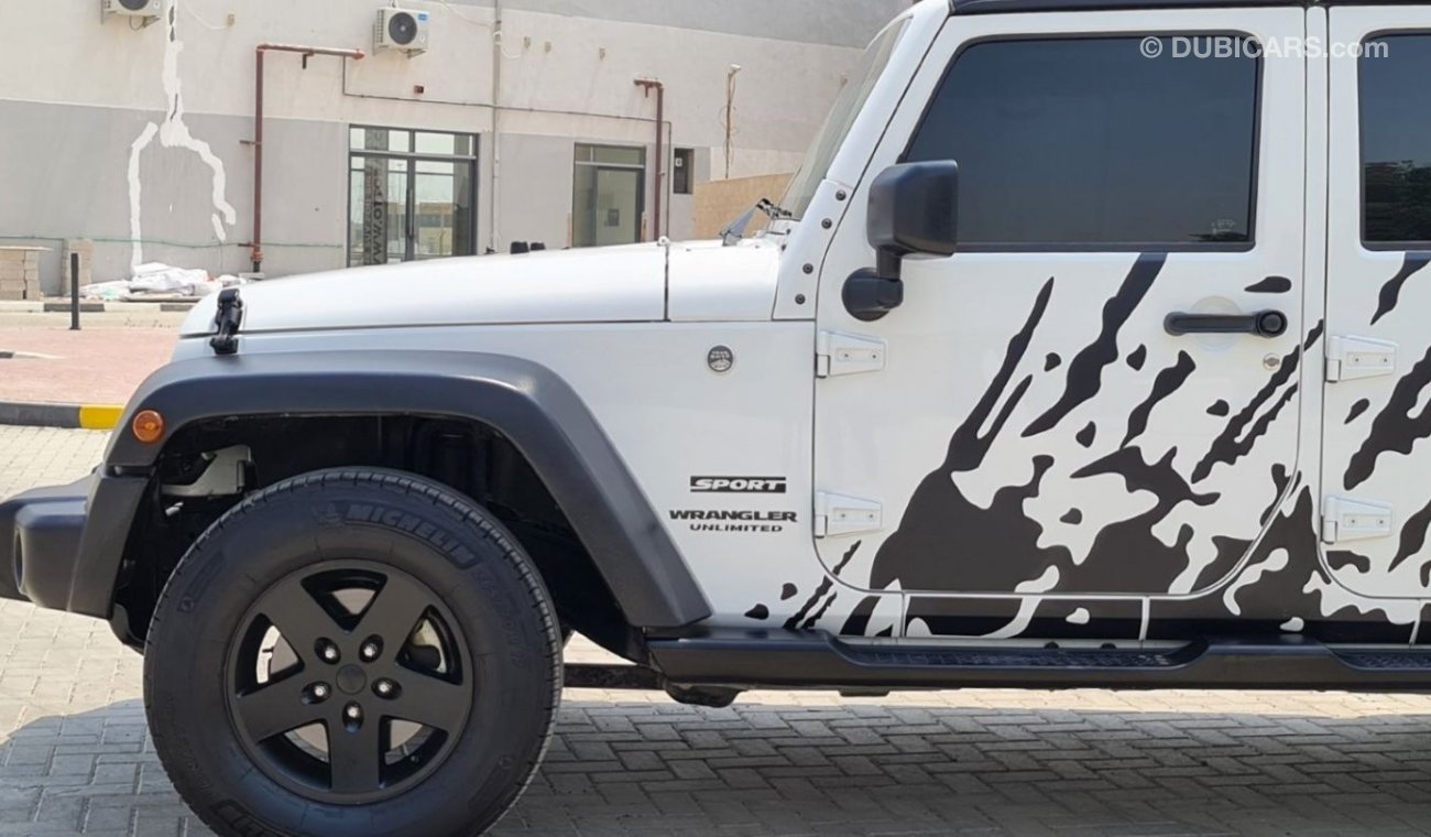 Jeep Wrangler Sport Unlimited 2017 GCC Perfect Condition