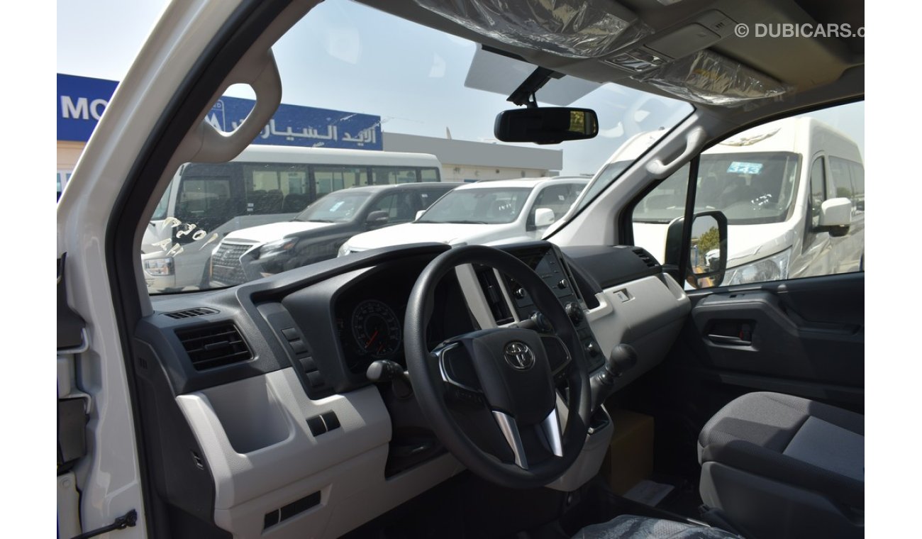 Toyota Hiace 2022 - HIGH ROOF 3.5L-GL, V6 - MT - 13STR - BLK BUMP (FOR EXPORT ONLY)