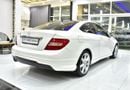 مرسيدس بنز C 250 EXCELLENT DEAL for our Mercedes Benz C250 Coupe ( 2015 Model ) in White Color GCC Specs