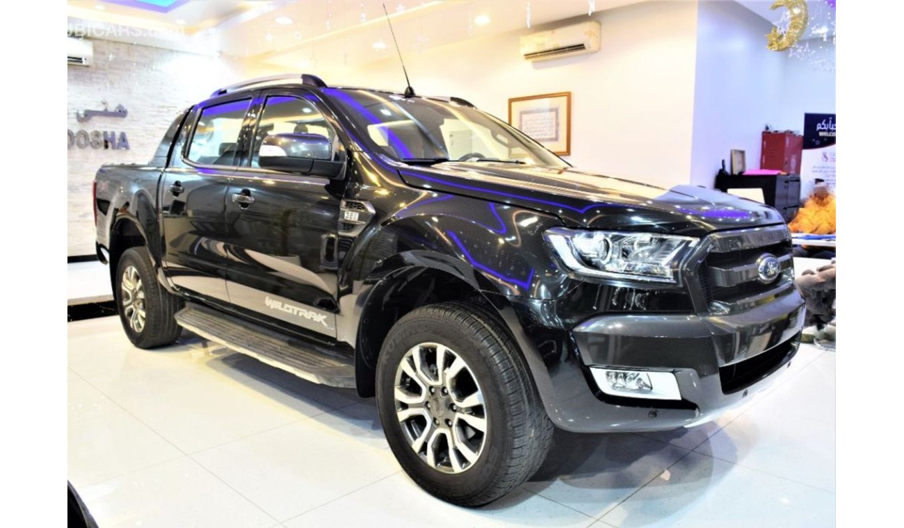 Ford Ranger AGENCY WARRANTY FULL SERVICE HISTORY! Ford Ranger WildTrak 4x4 2017 Model!! Black Color! GCC Specs