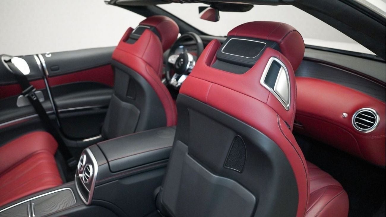 مرسيدس بنز S 63 AMG Cabriolet - 2 Years Approved Warranty - Approved Prepared Vehicle