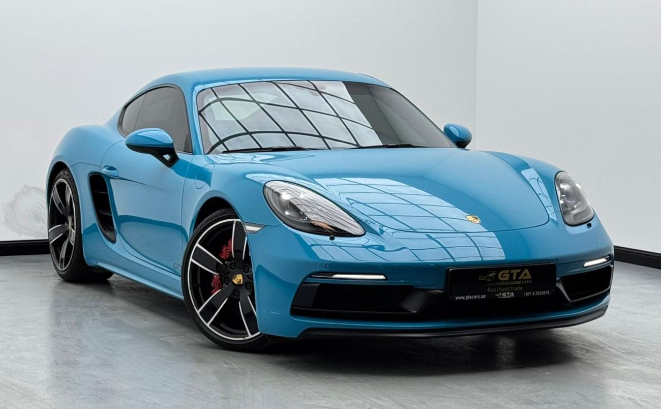 Porsche 718 Cayman GTS 2.5L 2019 Porsche 718 Cayman GTS, December / 2026 Porsche Warranty, Porsche Service History, GCC