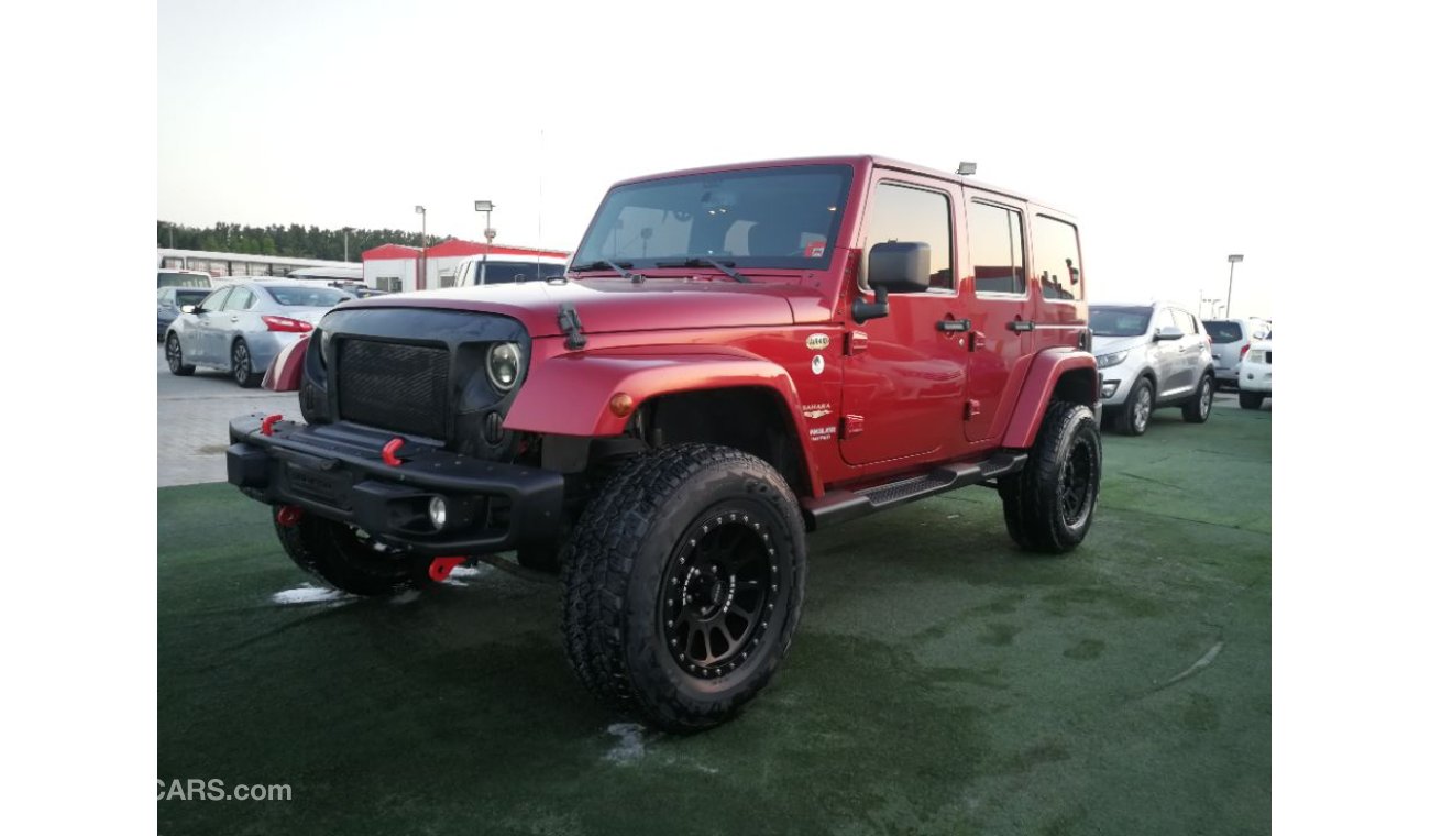 Jeep Wrangler Jeep wrangler unlimited Sahara 2013 GCC original color