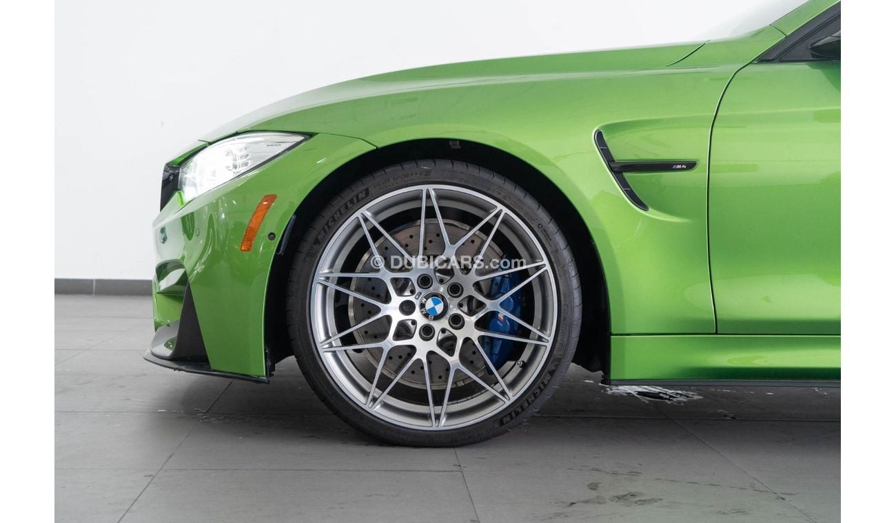 BMW M4 Competition 2017 BMW M4 Competition Pack / Individual High Option Spec in Java Green / Full Service 