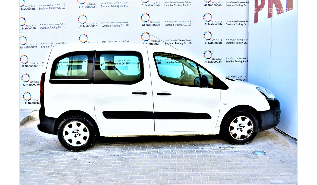 Peugeot Partner Tepee COMBI VAN 1.6L MANUAL 2017 GCC SPECS