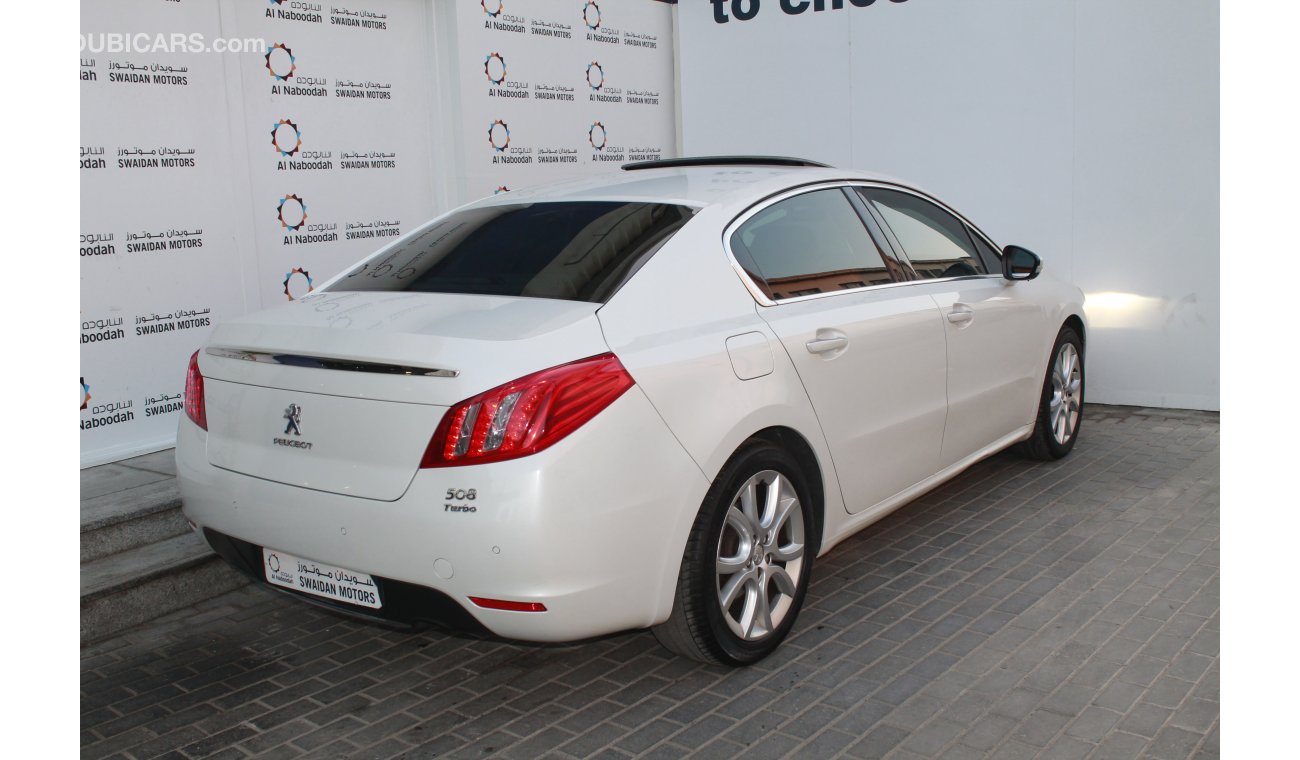 Peugeot 508 1.6L TURBO  2013 MODEL