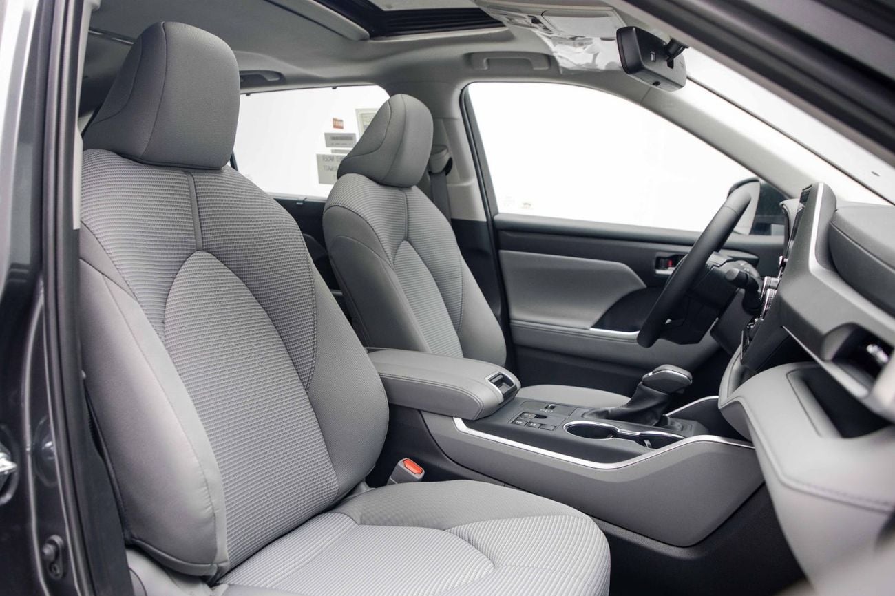تويوتا هايلاندر GLE Hybrid 2.5L - Grey Metallic Inside Grey | Export Only