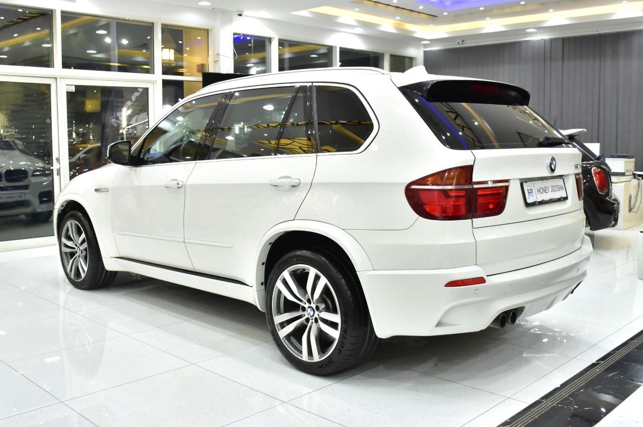 BMW X5M EXCELLENT DEAL for our BMW X5 M ( 2010 Model ) in White Color GCC Specs