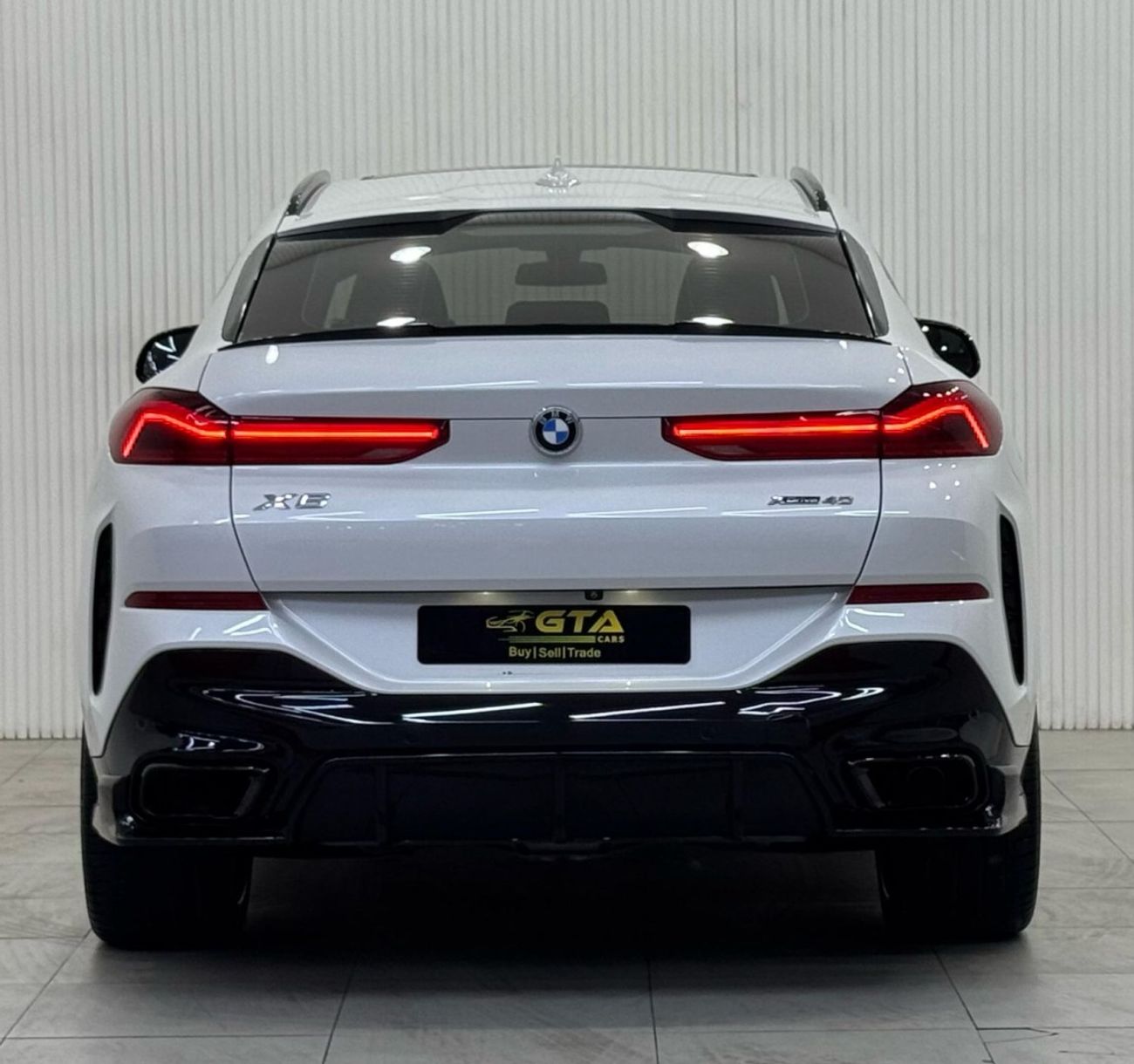 بي أم دبليو X6 40i M Sport 3.0L 2022 BMW X6 xDrive40i M-Kit, 2027 BMW Warranty + Service Pack, Fully Loaded, Low Km