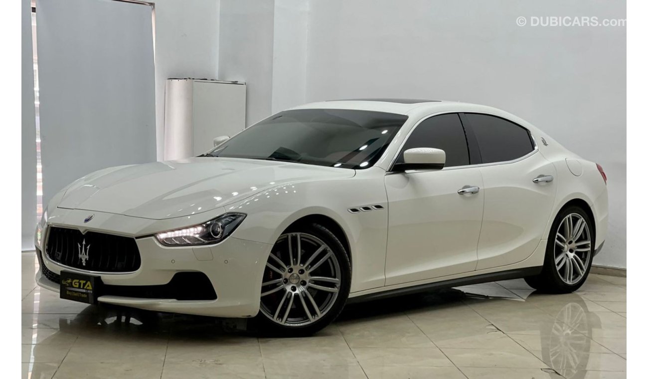 Maserati Ghibli S Q4 2016 Maserati Ghibli S Q4, Full Service History, Warranty, GCC