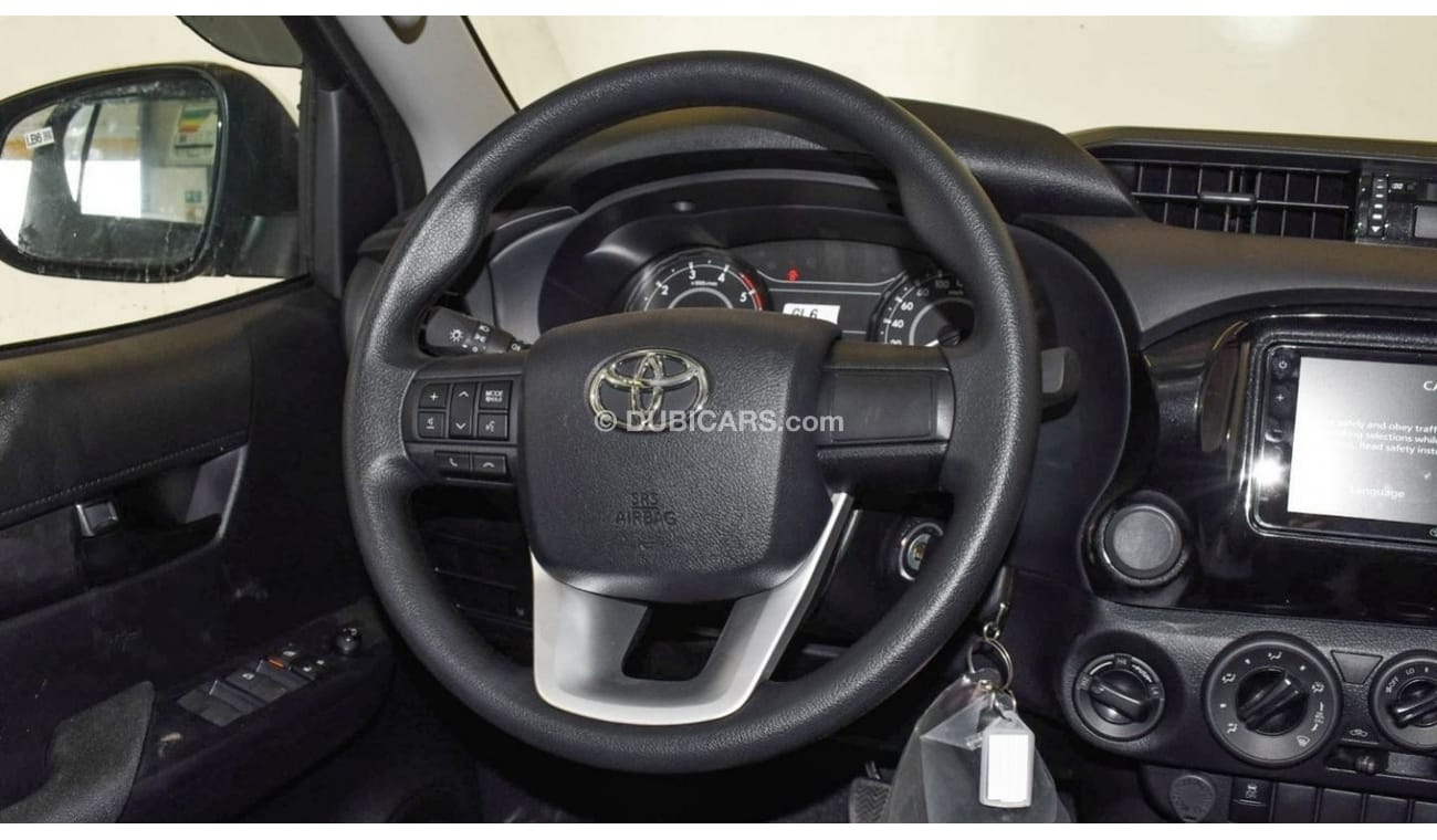 تويوتا هيلوكس 2023 Toyota Hilux 4x4 Double Cabin 2.4L Low Option Diesel AT | Grey inside black