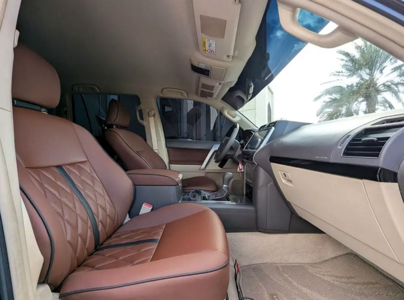 Toyota Prado Toyota prado 2019Model 2.7 petrol Engine Colour Black Transmission Automatic Interior Brown leathers