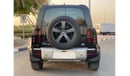 Land Rover Defender BLACK TAN GCC SPEC UNDER WARRANTY AND SERVICE