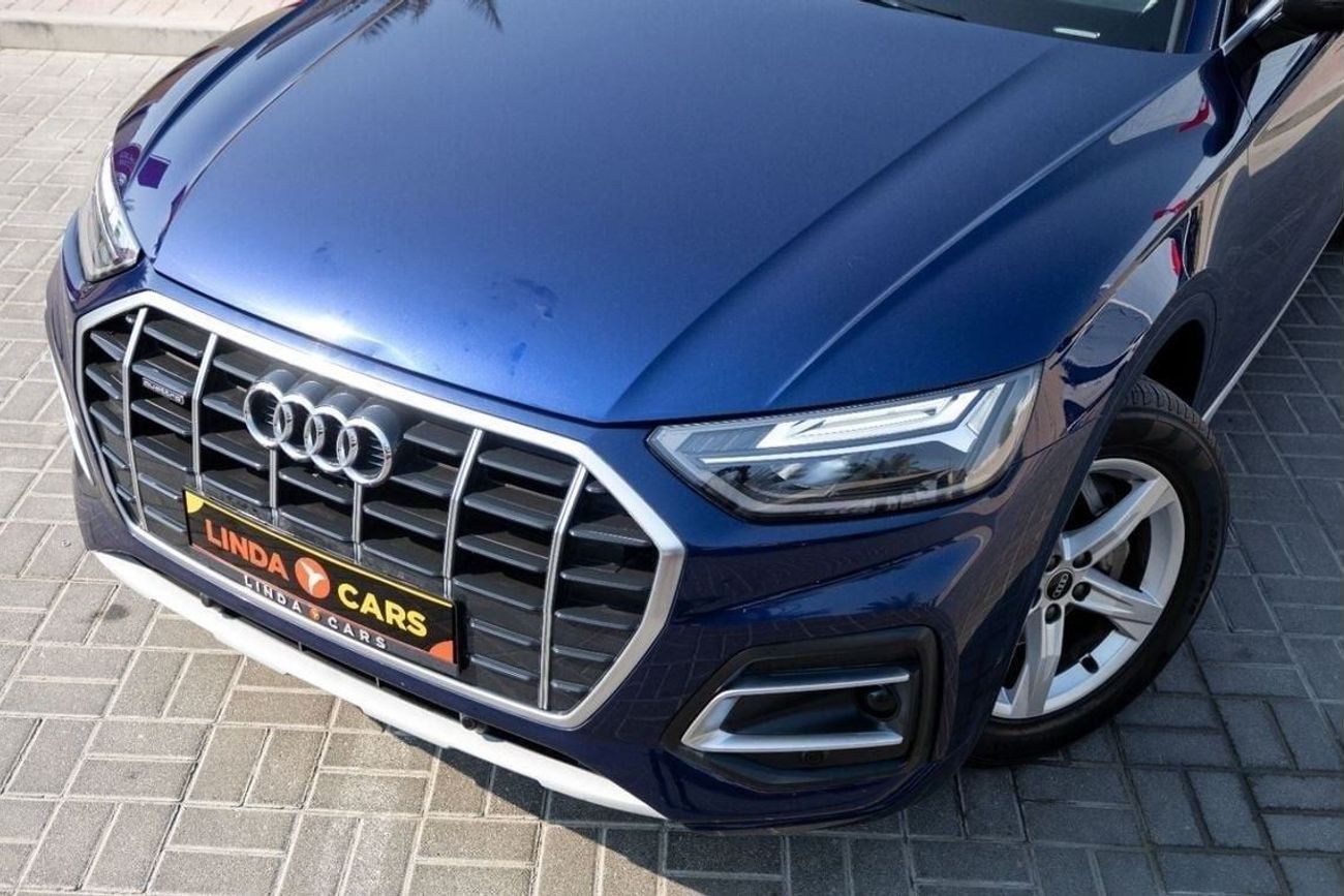 أودي Q5 45 TFSI Quattro 2.0L Audi Q5 45TFSI Quattro 2022 GCC under Agency Warranty and Service Contract with