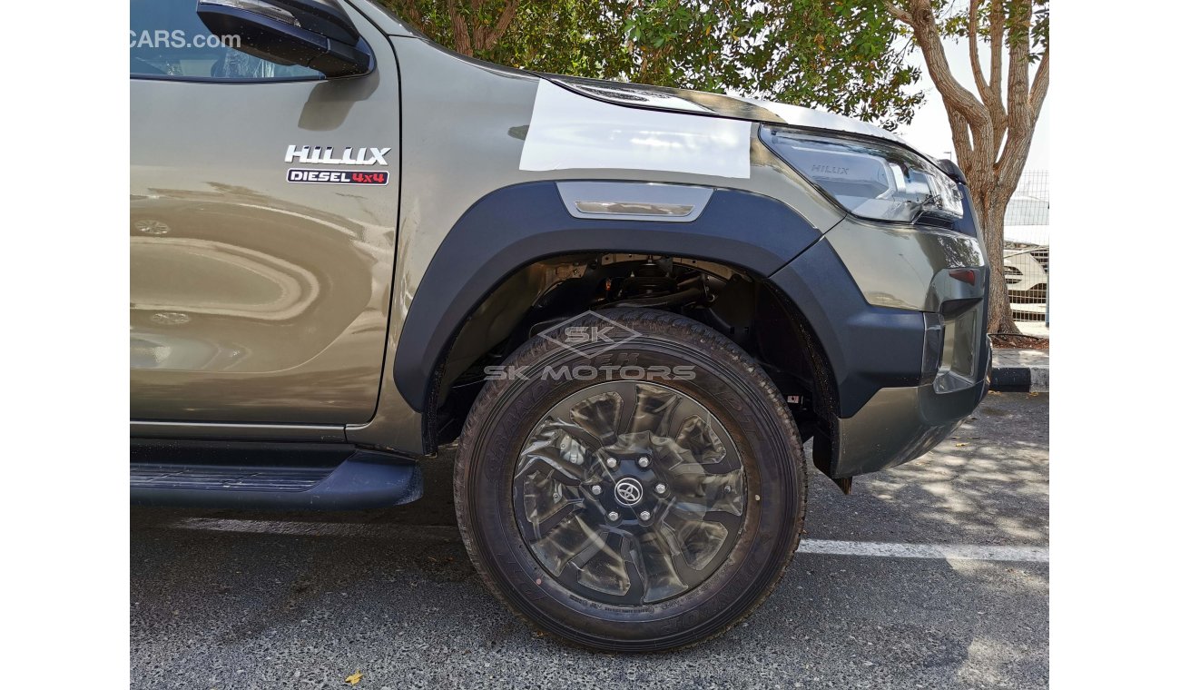 Toyota Hilux 2.8L Diesel, 18" Rims, Rear Camera, Drive Modes, DVD, Rear A/C, Hill Descent Control (CODE # THAD10)