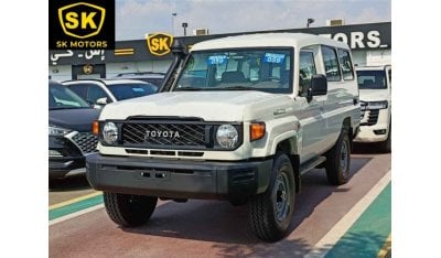 تويوتا لاند كروزر هارد توب LC78 / V8 / 4.5L DIESEL / 9 STR /  SNORKEL / FRONT BUMPER NEW DESIGN PAINTED / 4WD (CODE # 5619)