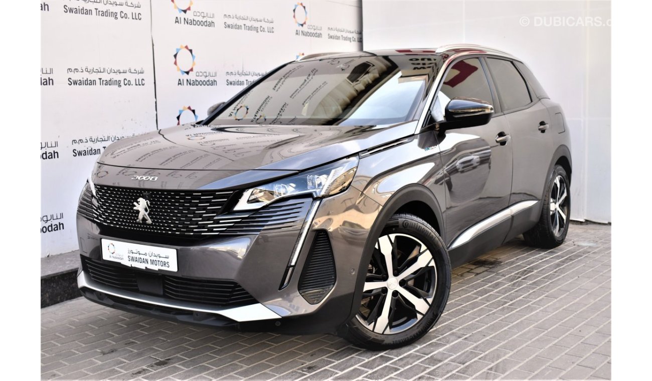 Peugeot 3008 PHEV | AED 2479 PM | HYBRID4 1.6L GT 2023 GCC AGENCY WARRANTY UP TO 2027 OR 100K KM