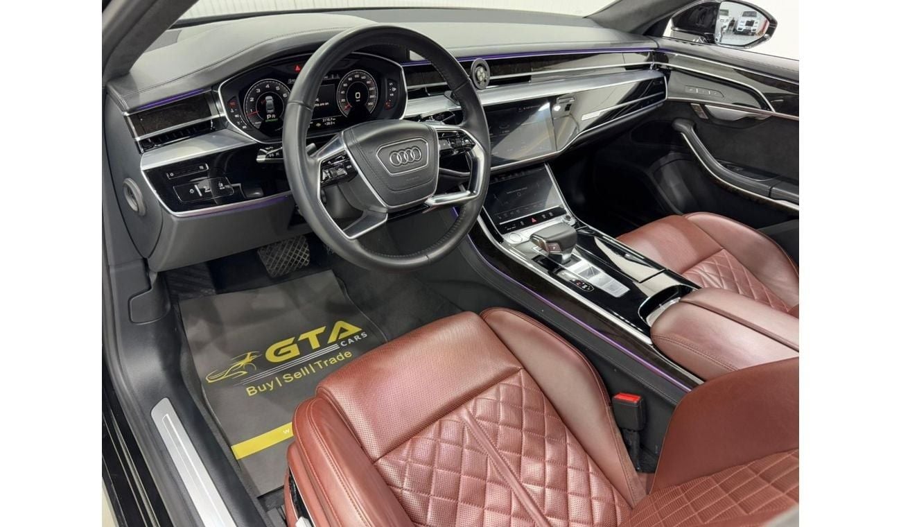 Audi A8 L 60 TFSI quattro 4.0L (460 HP) 2019 Audi A8L S-Line 60TFSI Quattro, October 2025 Audi Warranty, Ful