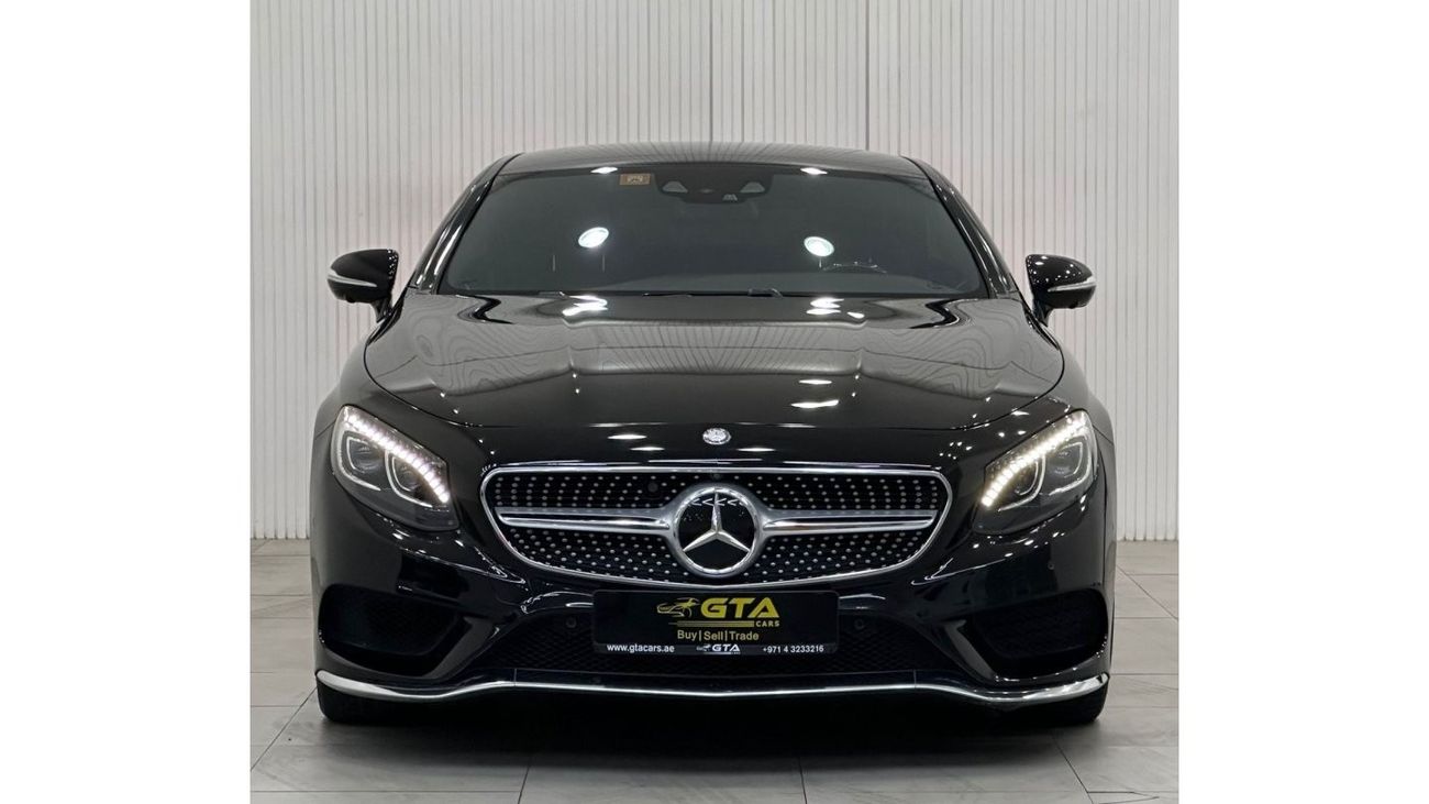 Mercedes-Benz S 500 Coupe 2017 Mercedes Benz S500 AMG 4MATIC, Warranty, Mercedes Service History, Full Options, GCC
