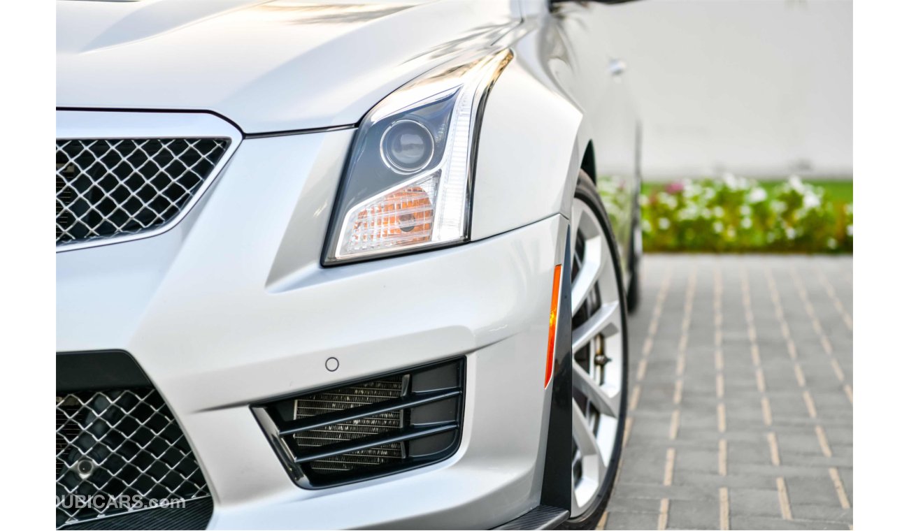 Cadillac ATS V - Carbon Fibre Pack - Under Agency Warranty - Service Contract - AED 2,330 PM - 0% DP