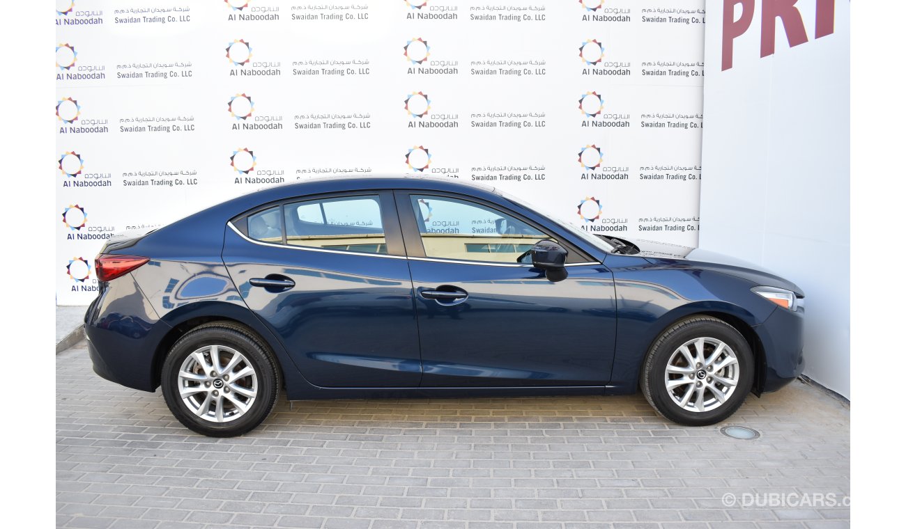 Mazda 3 SEDAN 1.6L 2017 GCC DEALER WARRANTY