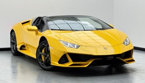 Lamborghini Huracan Evo Spyder 2023 Lamborghini Huracan Evo Spider, Lamborghini Warranty, Lamborghini Service History, GCC