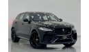 جاغوار F-Pace 2020 Jaguar F Pace SVR SuperCharged, 01/2025 Agency Warranty + Service Contract, GCC