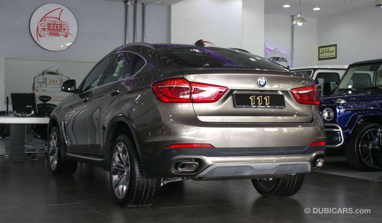 بي أم دبليو X6 Xdrive  35i 3.0L-V6 / GCC Specifications / Warranty