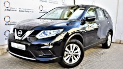 نيسان إكس تريل 2.5L S 2WD 2017 GCC 1YR/20K KM SERVICE CONTRACT DEALER WARRANTY